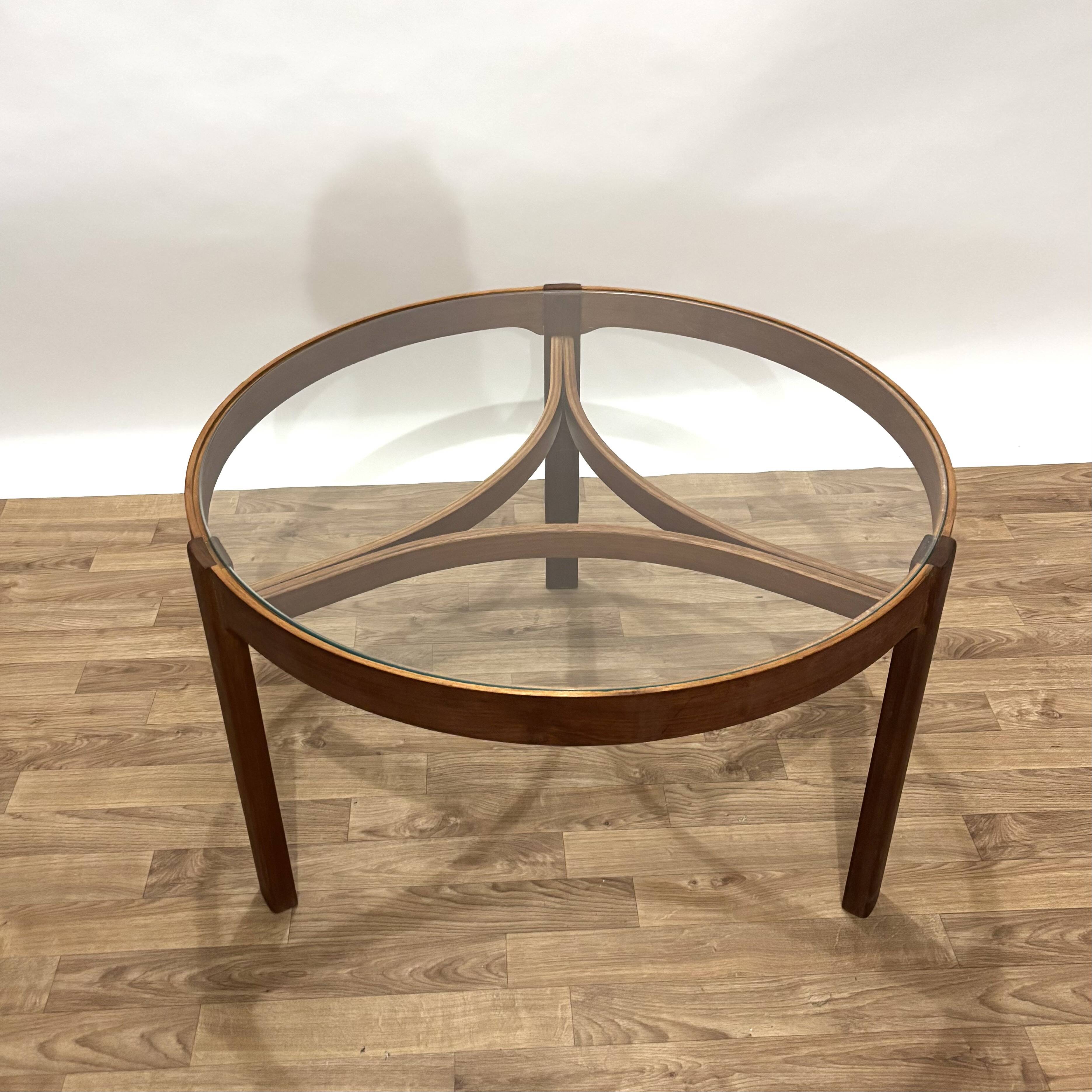Table basse scandinave années 60