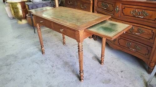 ANTIQUE DESK WITH 2 TABLETS FROM THE 19TH CENTURY