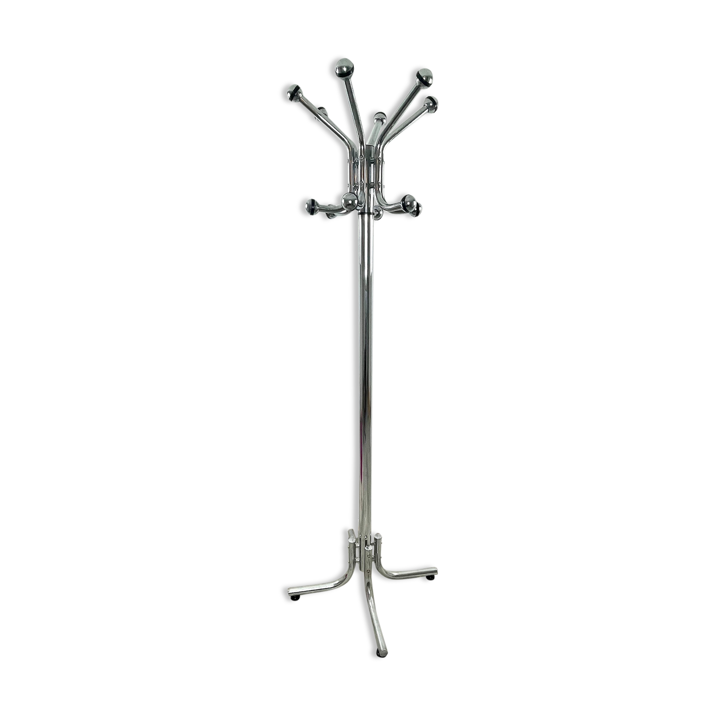 Coat rack parrot chrome 50s
