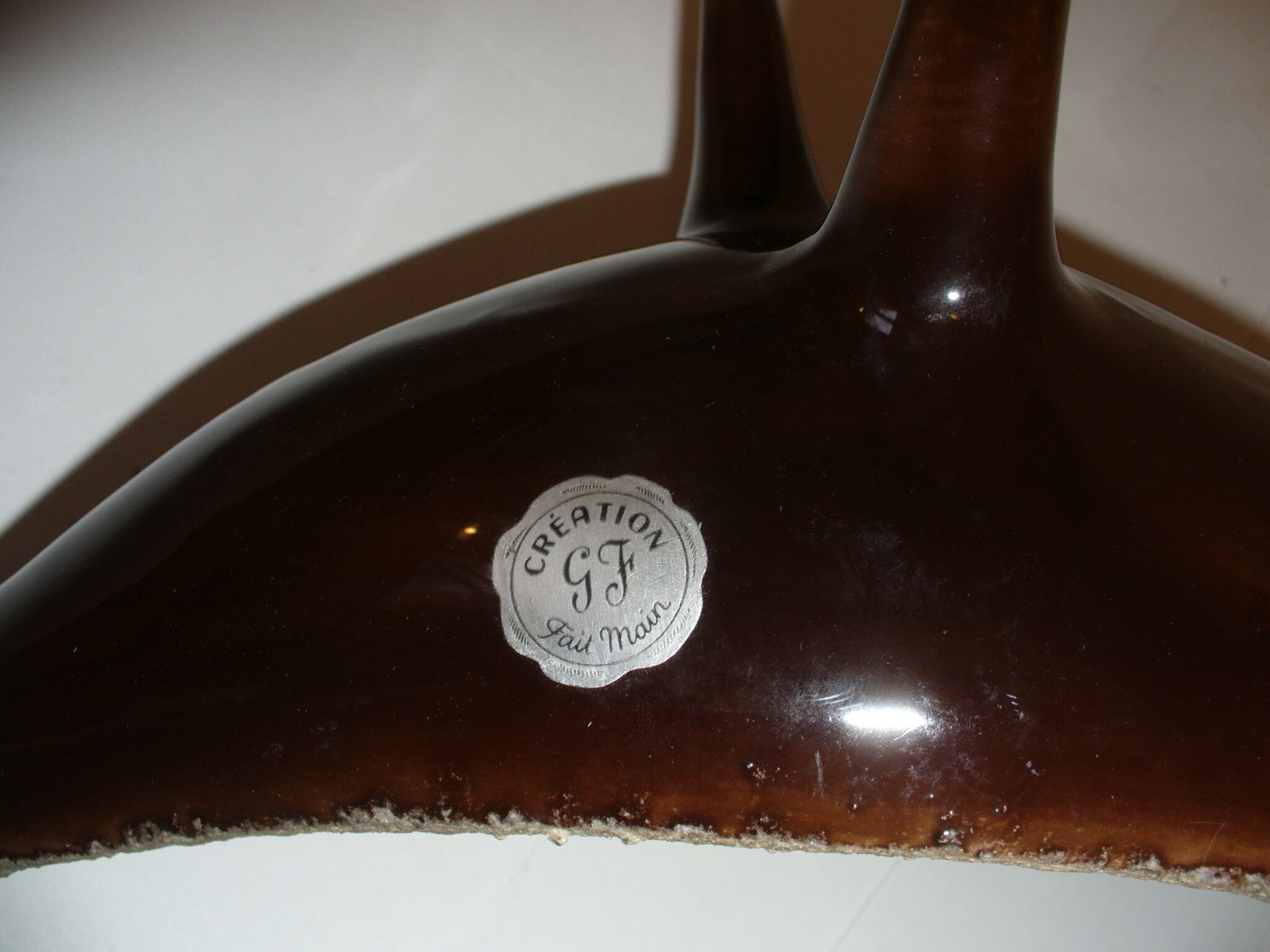 Butterfly fruit cup - Gabriel Fourmaintraux desvres