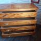 Commode années 60 pieds compas