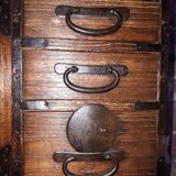 Cabinet, wooden tansu, Japan late Edo period