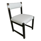Set of 8 brutalist dining chairs by Emiel Veranneman for Decoene, 1970s