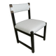 Set of 8 brutalist dining chairs by Emiel Veranneman for Decoene, 1970s