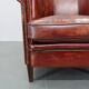 Fauteuil en cuir vintage, Tchécoslovaquie