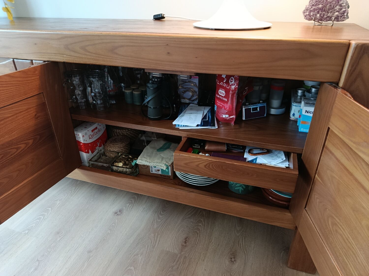 Brutalist enfilade Regain house
