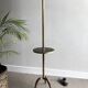 Floor lamp reading tripod brass