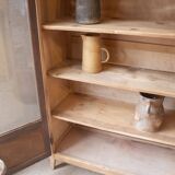 Armoire bibliotheque vitrée parisienne