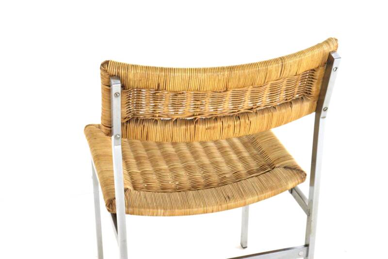 Set of 4 dining chairs 'Wehl' - japandi - wabi-sabi style