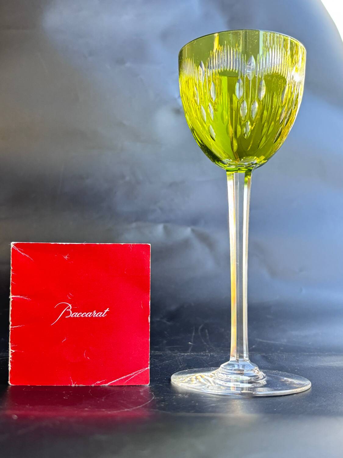 1 Verre Baccarat m. Molière - Roemer glass