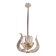 Art Decò Vintage Chandelier By Barovier e Toso, Murano Glass, 1940