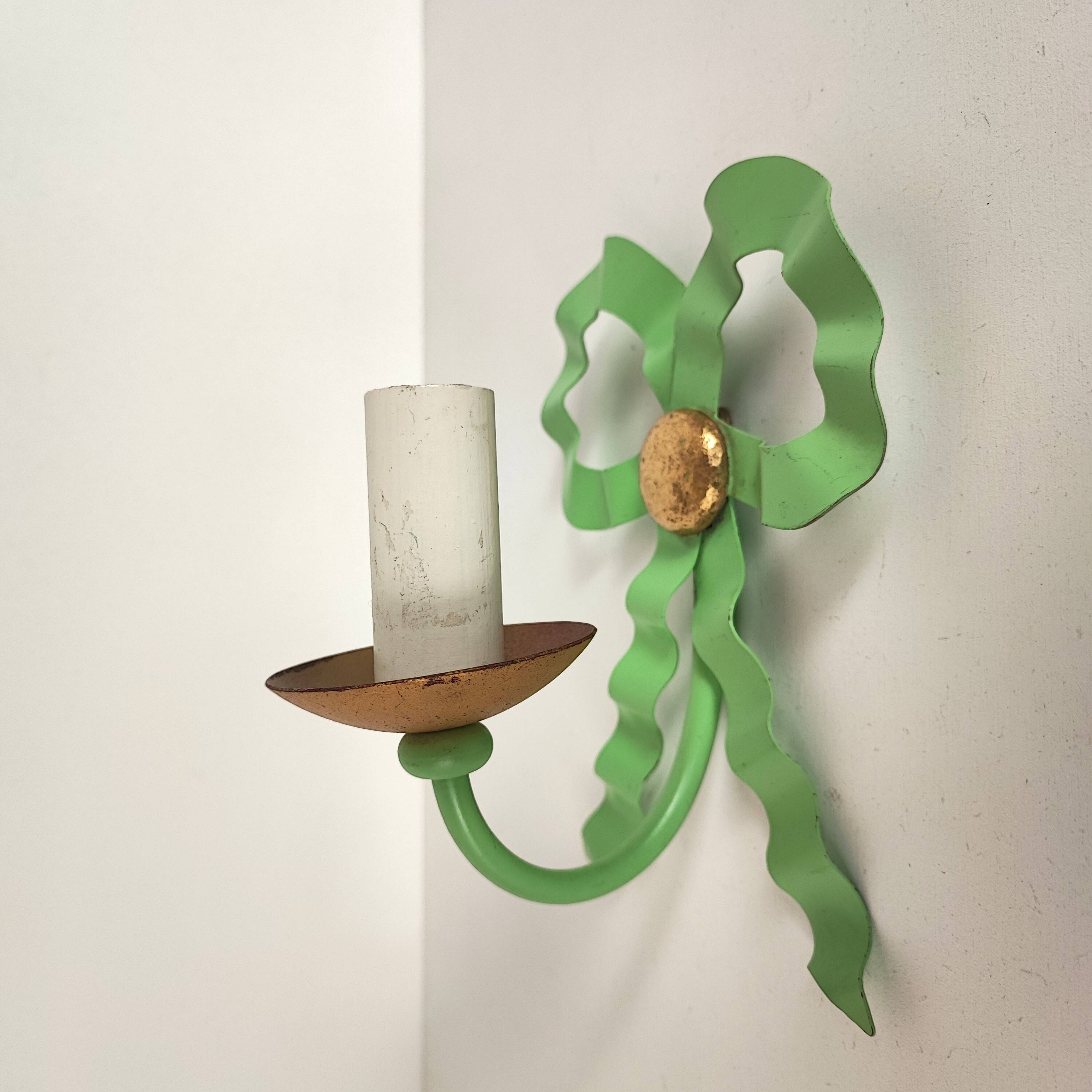 Pair of 50s wall lights