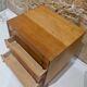 Oak chest of drawers