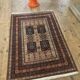 Tapis persan en laine beige 150x100