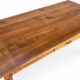 Grande table de ferme alsacienne 160 cm merisier