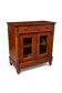Solid pine display cabinet from the early 20th century, Dutch.