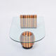 1970s italian coffee table by Massimo and Lella Vignelli for Casigliani