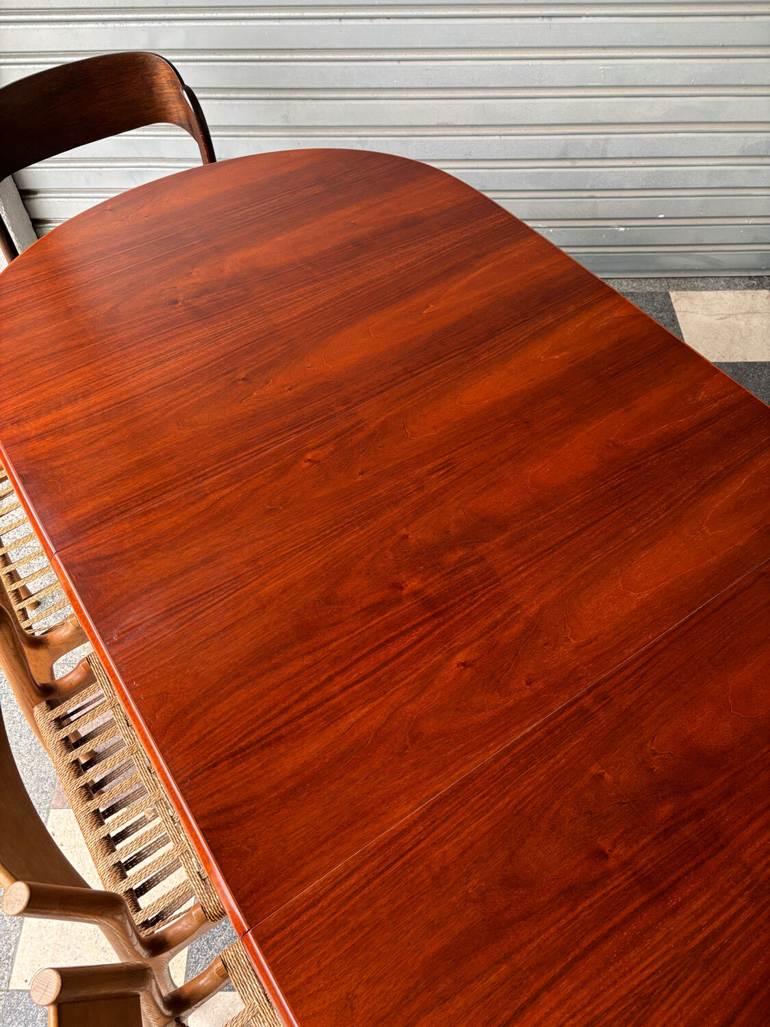 Vintage Scandinavian extendable table