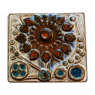 Ceramic wall plate