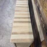 Solid oak TV cabinet