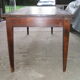 Farm table in massive chene