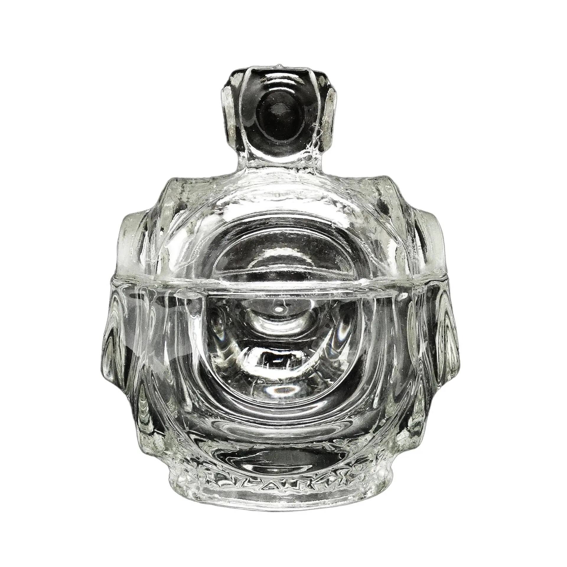 Sucrier, postmodernisme, verre pressé, Pologne, années 1960