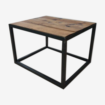 Table basse style industriel