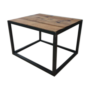 Table basse style industriel