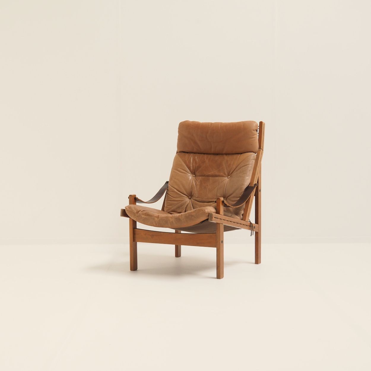 ‘Hunter Lounge Chair’ by Torbjørn Afdal for Bruksbo, Norway 1962