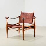 Unique Safari Chair by Architect Enrico Hartsuyker Netherlands 1960s