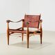 Unique Safari Chair by Architect Enrico Hartsuyker Netherlands 1960s