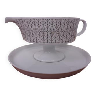 Porcelain Sauce Boat by Tapio Wirkkala for Rosenthal, 1960s