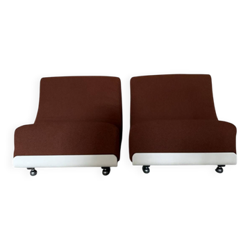 Ensemble (2) de fauteuils "Orbis" Lounge