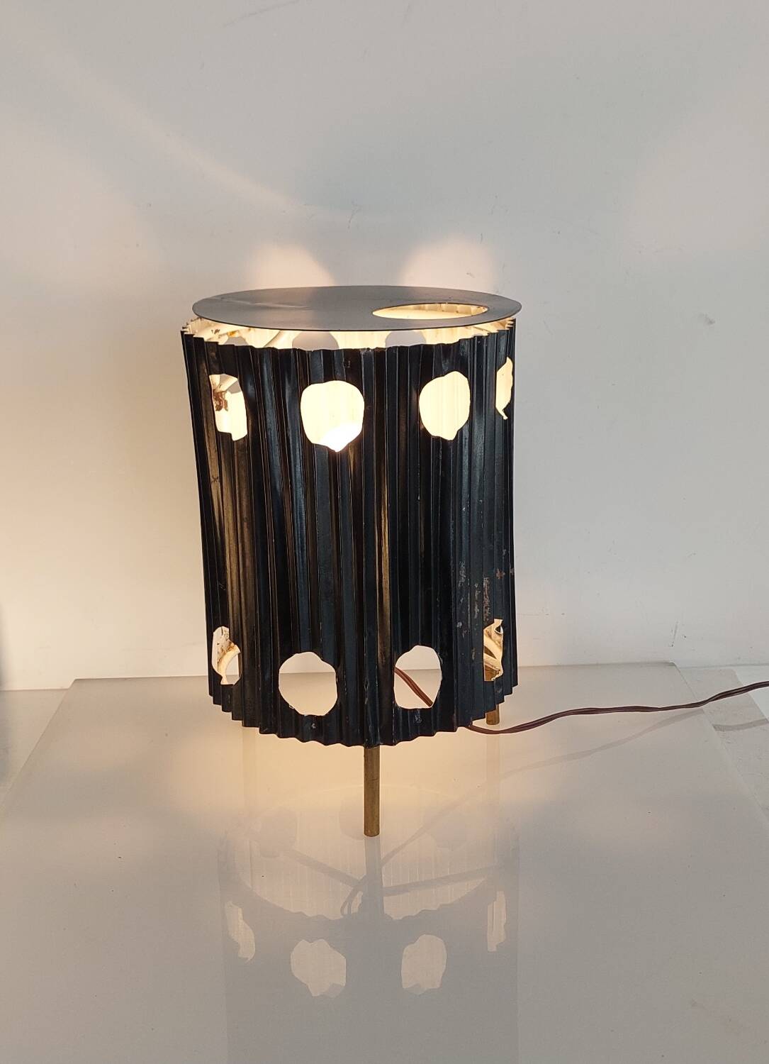 Java lamp Mathieu Mategot 1950