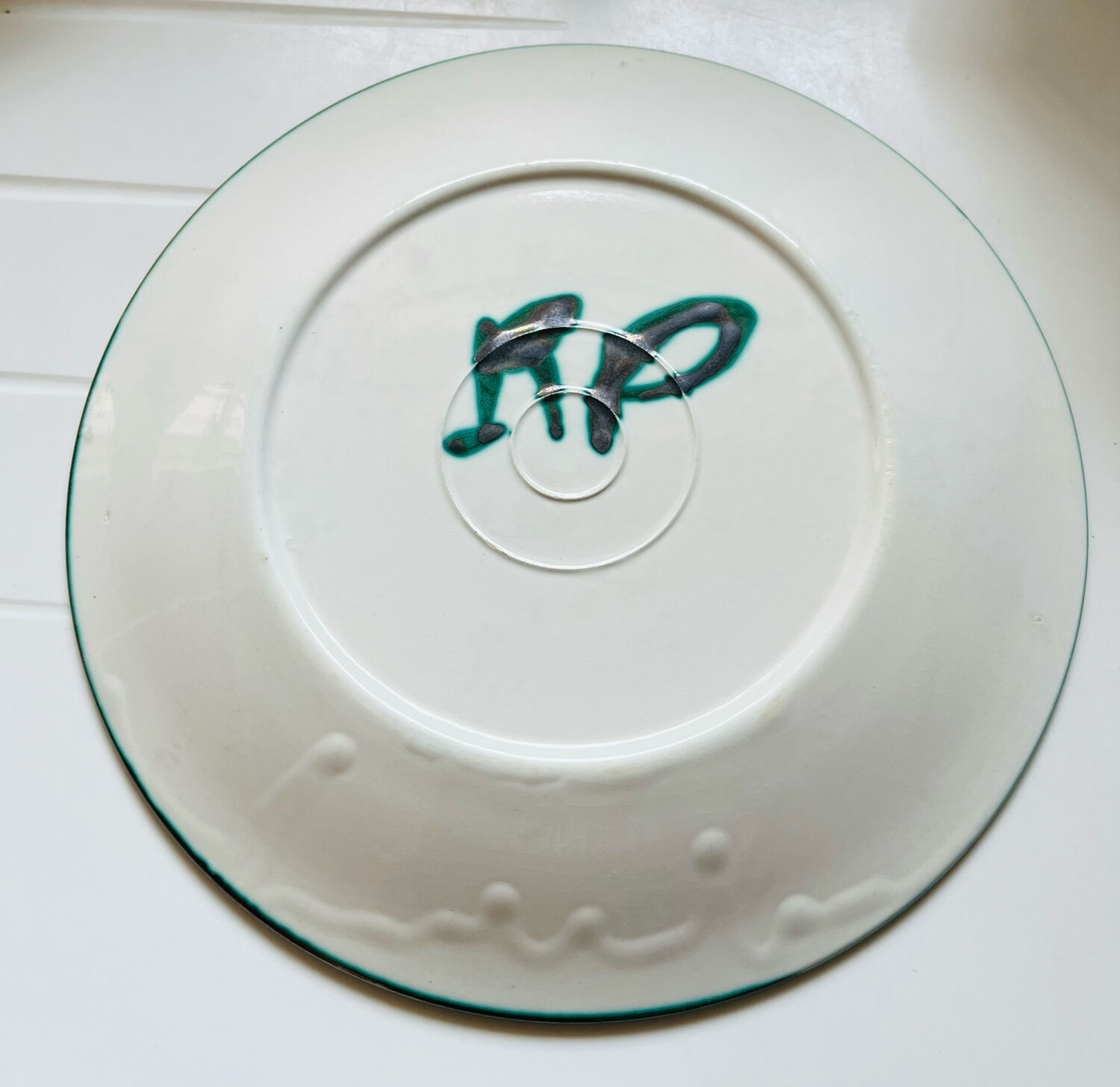 Plate Robert Picault fish