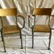2 chairs of school teacher