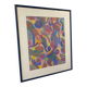 Zig Zag painting Pierre Wittmann contemporary