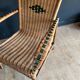 Wicker armchair