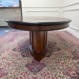 English Globe Wernicke Style Art Deco Conference Table