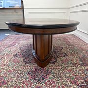 English Globe Wernicke Style Art Deco Conference Table