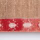 Vintage Turkish handmade rug 130x316 cm