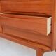 Scandinavian buffet teak bar by A. Vodder for Dyrlund Editions