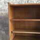 Vintage secretary in light oak veneer 1960