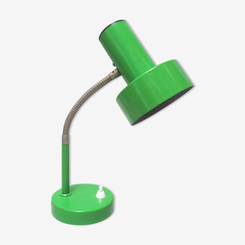 Lampe de bureau verte années 70