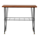 Vintage Scandinavian nightstand in wood and metal