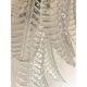 Transparent “Felci” Murano Glass Sconces – A Pair