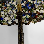 Important Art Nouveau table lamp – Tiffany style, circa 1980
