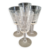 Arques crystal liqueur glasses