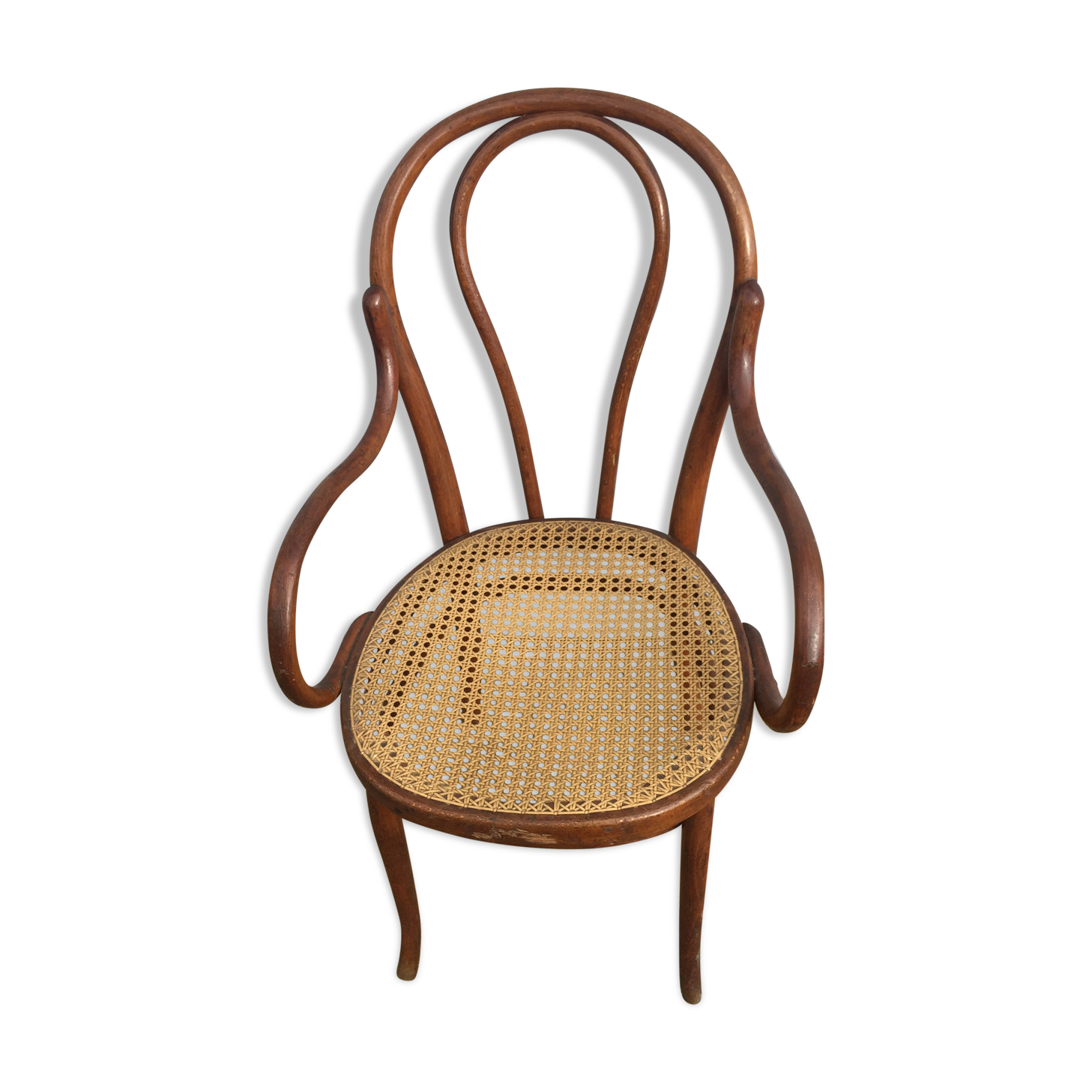 Fauteuil Thonet en cannage