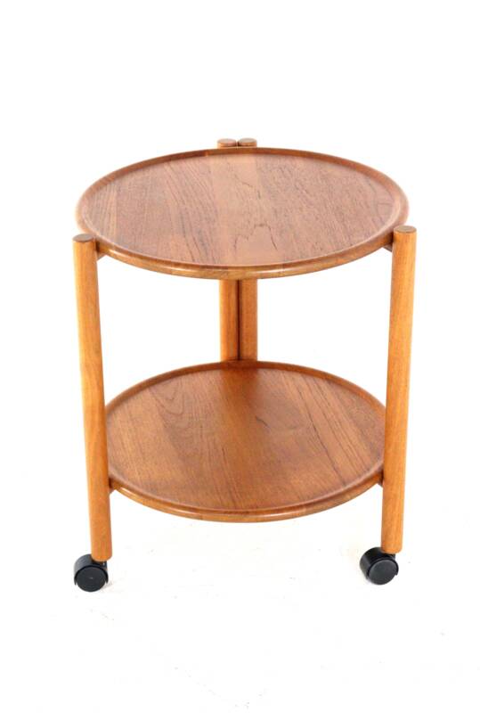 Trolley with removable trays by Jens Quistgaard - danish design in teak